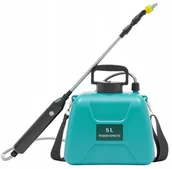 Opryskiwacze - OPRYSKIWACZ CIŚNIENIOWY AKUMULATOROWY ELEKTRYCZNY RĘCZNY OGRODOWY 5L DYSZE - miniaturka - grafika 1
