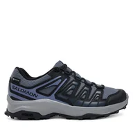 Buty trekkingowe damskie - Trekkingi Salomon Extegra Gore-Tex L47800000 Szary - miniaturka - grafika 1