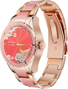 Rubicon RNCE82 Różowy - Smartwatch - miniaturka - grafika 1