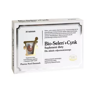 PHARMA NORD Bio-selen+cynk x 30 tabl - Serce i układ krążenia - miniaturka - grafika 1