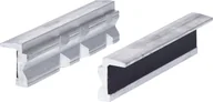 Imadła i ściski - KS TOOLS Aluminiowe szczeki ochronne do imadla,z wcieciami - miniaturka - grafika 1