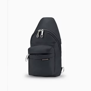 Plecak z jedną szelką PUCCINI ACTIVE COLLECTION TM243 1 Czarny - Plecaki - miniaturka - grafika 1