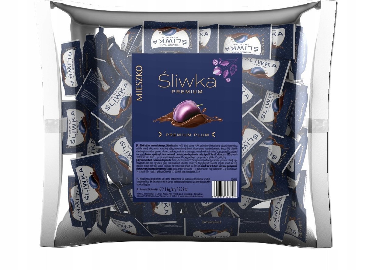Śliwki suszone Mieszko premium 1 kg