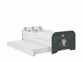 Łóżeczka i kojce - Łóżko dziecięce MIKI 160x80 BORSUK z funkcją spania - miniaturka - grafika 1