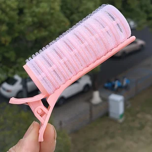 TEMU Rolka do włosów z naturalnymi z klipsem - Bez ciepła, narzędzie do stylizacji włosów DIY dla długich i krótkich włosów, falenie zwiększające - Wałki do włosów - miniaturka - grafika 1