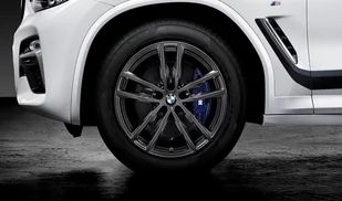 Koło zimowe BMW X3 (G01), X4 (G02), M Double Spoke 698M, M Performance, Orbitgrey - Felgi aluminiowe - miniaturka - grafika 1