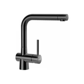 Baterie kuchenne - SCHOCK studio 517.100 GUM LAIOS Bateria kuchenna Czarny metal - obrotowa wylewka - miniaturka - grafika 1