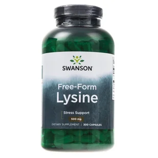 SWANSON Health Products L-Lizyna 500 mg 300 kaps - Suplementy naturalne - miniaturka - grafika 2