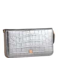 Portfele - Högl shoe fashion Miranda damski portfel na akcesoria podróżne, Silver, S - miniaturka - grafika 1