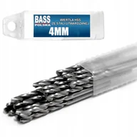 Wiertła - Bass Wiertło Do Stali Metalu Super Hss 4Mm 1Szt - miniaturka - grafika 1