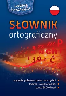 Greg praca zbiorowa Słownik ortograficzny - wydanie kieszonkowe - Materiały pomocnicze dla uczniów - miniaturka - grafika 1