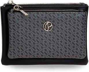 PEPE JEANS PORTFEL DAMSKI CZARNY NA ZAMEK AWG - Portfele - miniaturka - grafika 1