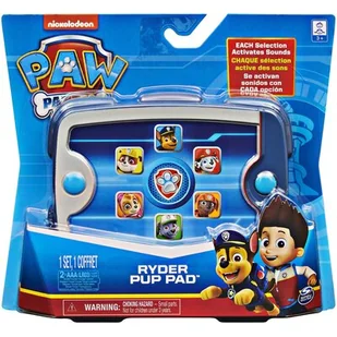 Spin Master Psi Patrol, tablet Rydera - Zabawki interaktywne dla dzieci - miniaturka - grafika 1