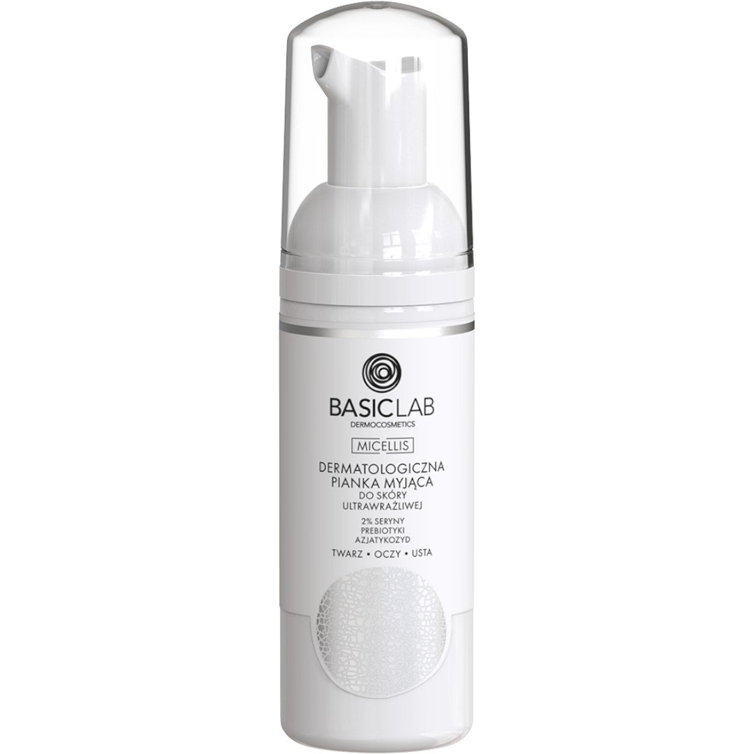 BasicLab Micellis Dermatologiczna pianka myjąca do skóry ultrawrażliwej