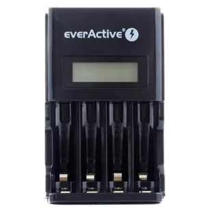 EverActive Ładowarka do akumulatorków Ni-MH AA/AAA NC-450, 4 kanały - Baterie i akcesoria - miniaturka - grafika 1