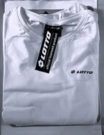 Koszulki i topy damskie - Koszulka t-shirt damska biała Lotto basic XL 1 szt - miniaturka - grafika 1