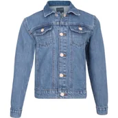 Kurtki i płaszcze dla dziewczynek - Guess Jeansowa kurtka | Regular Fit - miniaturka - grafika 1