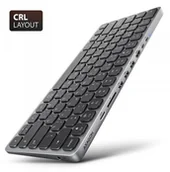 Klawiatury - Axagon HMC-KB-CRL USB-C - miniaturka - grafika 1