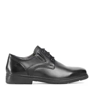Buty dla chłopców - Półbuty Geox J Federico C J04D1C 00043 C9999 D Czarny - miniaturka - grafika 1