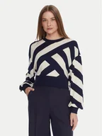 Swetry damskie - United Colors Of Benetton Sweter 1081E10EJ Czarny Regular Fit - miniaturka - grafika 1