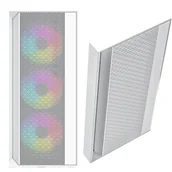 Akcesoria do komputerów stacjonarnych - Przedni panel do obudowy FORNAX 4000W Gembird Front panel biały - miniaturka - grafika 1