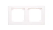 Klawisze i ramki - Schneider MERTEN RAMKA DWUKROTNA M-SMART BIAŁA SYSTEM M MERTEN MTN478219 - miniaturka - grafika 1