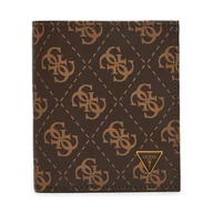 Portfele - Duży Portfel Męski Guess SMVELE LEA22 Brązowy - miniaturka - grafika 1