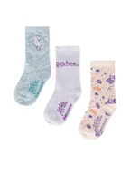 Skarpetki dla dzieci - Harry Potter Skarpety ACCCS-AW24-225WBHP (3-pack) Różowy - miniaturka - grafika 1