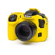 Akcesoria fotograficzne - EasyCover osłona gumowa dla Nikon D500 żółta - miniaturka - grafika 1
