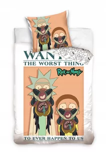Carbotex Pościel Rick and Morty RAM211001 42798 - Pościel dla dzieci - miniaturka - grafika 1