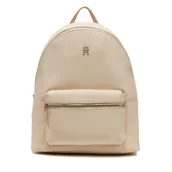 Plecaki - Plecak Tommy Hilfiger Th Logotape Backpack AW0AW17163 Biały - miniaturka - grafika 1