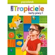 Edukacja przedszkolna - WSiP Nowi Tropiciele Pięciolatek. Karty pracy cz.1 WSIP Beata Gawrońska, Emilia Raczek - miniaturka - grafika 1
