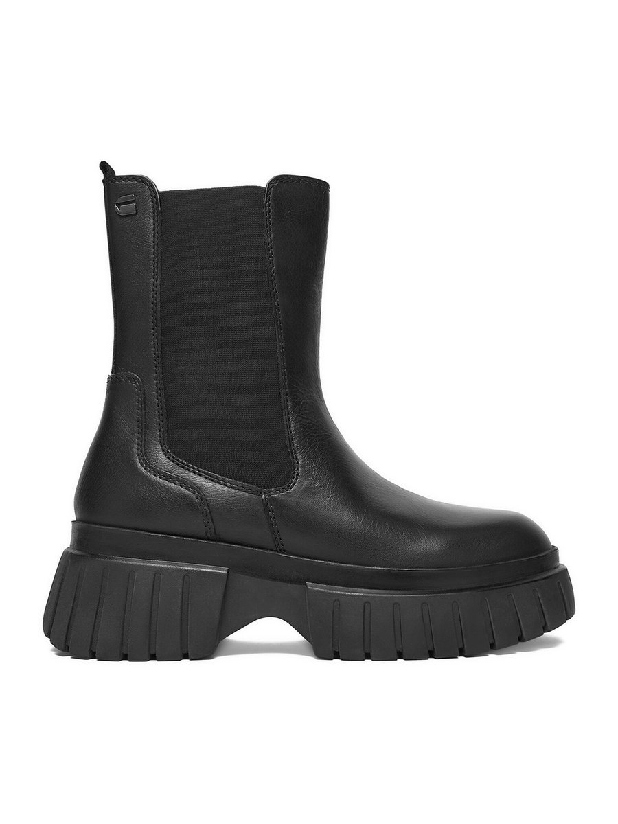 G Star Raw Botki Damskie Czarny G-STAR RAW-CEO-WI33-CS555-KIWI-14 Czarny