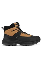 Buty trekkingowe męskie - Hunter Trekkingi AWW EVERGREEN SNOW HIKER WP Brązowy - miniaturka - grafika 1
