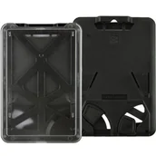 Identyfikatory - Etui na identyfikator - plastikowe, przezroczyste, do 3 kart, pionowe - miniaturka - grafika 1