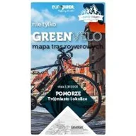 Atlasy i mapy - Pomorze. Trójmiasto i okolice. Nie tylko Grenn Velo. Mapa tras rowerowych - miniaturka - grafika 1