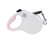 Smycze dla psów - Ami Play Smycz Infini Freedom M 5m/ 15kg Biały - miniaturka - grafika 1