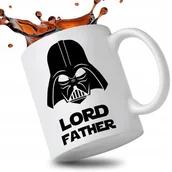 Kubki - KUBEK 330ML PREZENT NA DZIEŃ OJCA IDEALNY DLA TATY LORD FATHER MIX WZORÓW - miniaturka - grafika 1