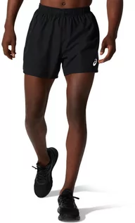 Spodnie sportowe męskie - asics Core 5" Shorts Men, czarny L 2022 Legginsy do biegania - grafika 1