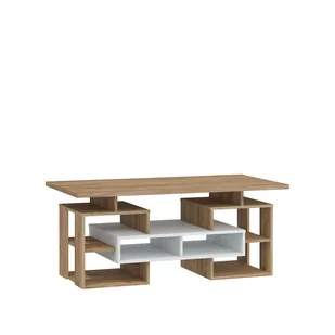 Ława W RIO-13 Rio MebloCross Craft Biały / Craft Złoty - Ławy i stoliki kawowe - miniaturka - grafika 1