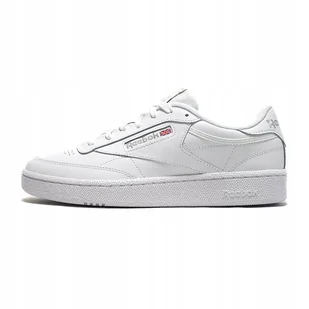 Buty męskie trampki skórzane Reebok Club C 100000154 białe 40 - Buty sportowe męskie - miniaturka - grafika 1