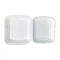 Menubox 1-komorowy z pulpy trzciny cukrowej, 50 szt. - Lunch boxy - miniaturka - grafika 1