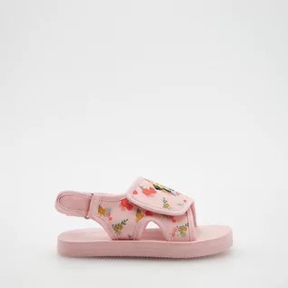 Buty dla dziewczynek - Reserved - Piankowe klapki Minnie Mouse - Różowy - grafika 1