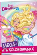 Powieści i opowiadania - Barbie Dreamtopia Megakolorowanka Praca zbiorowa - miniaturka - grafika 1
