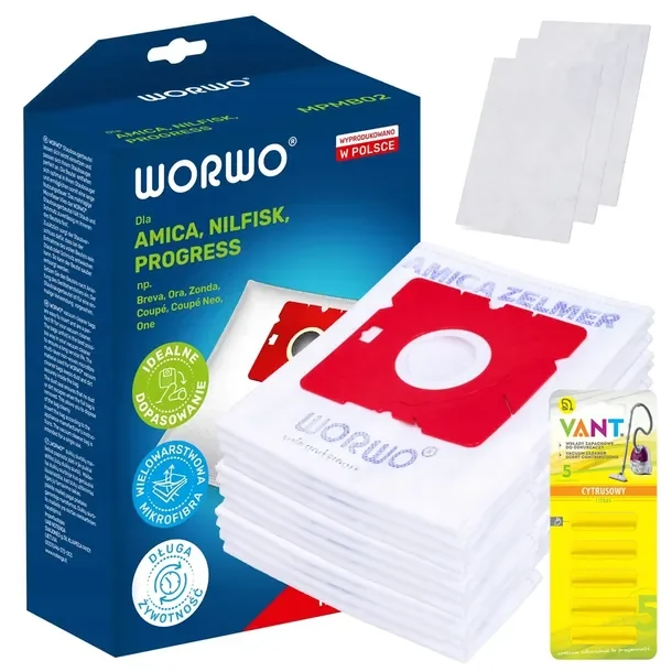 12 X Worki Do Amica Ora Vm1032 Vm1033 Vm1034 Vm1035 + Zapach