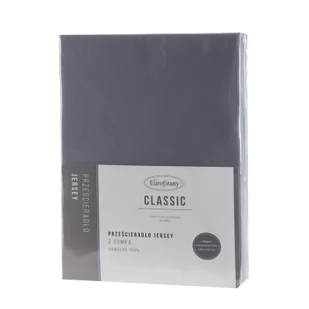 Prześcieradło Jersey3 240x220 Cm, Wys.30 Cm Ciemnostalowy szt. 1 - Prześcieradła - miniaturka - grafika 1