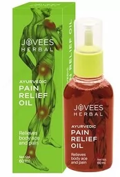 Ajurwedyjski Olejek PAIN RELIEF OIL, Jovees, 50ml - Olejki i świece do masażu - miniaturka - grafika 1