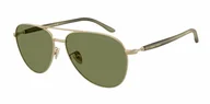 Okulary przeciwsłoneczne - Okulary Przeciwsłoneczne Giorgio Armani AR 6162 Matte Pale Gold - miniaturka - grafika 1