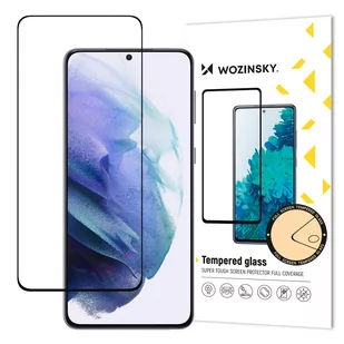 Wozinsky Full Glue Tempered Glass szkło hartowane Samsung Galaxy S23 9H na cały ekran z czarną ramką - Szkła hartowane na telefon - miniaturka - grafika 1