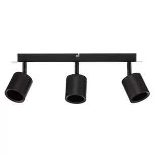Spot sufitowy Modo w czerni, 3-punktowy - Lampy sufitowe - miniaturka - grafika 4